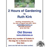 Ruth Kirk Gardening
